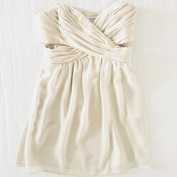 BCBG Generation | Sleeveless Tube Dress Beige - Picture 7 of 8